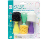 First Creations Easi-Grip Texture Brushes Set of 3 - Educational Vantage