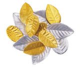 Mini Craft Leaves Metallic Pack of 60 - Educational Vantage