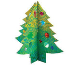 Papier-mache 3D Interlocking Christmas Trees Pack of 10 - Educational Vantage