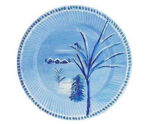 Paper Plates White Pack of 50 - Educational Vantage