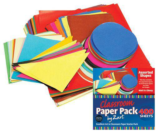 Basics Classroom Paper Pack of 400 - Educational Vantage