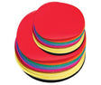 Circles Paper Coloured 12cm and 18cm Pack of 500 - Educational Vantage