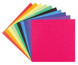 Origami Paper 15x15cm Plain Pack of 100 - Educational Vantage