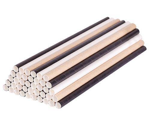 ECO Paper Straws 8mm x 19.7cm Basics Pack of 250 - Educational Vantage