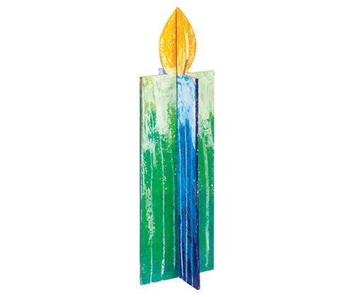 3D Papier-mache Christmas Candle Pack of 10 - Educational Vantage