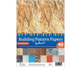 Pattern Paper A4 Building Pack of 40 - Educational Vantage