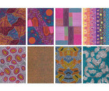 Pattern Paper A4 Contemporary Australian Indigenous Pack of 40 - Educational Vantage