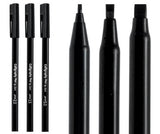 Calligraphy Pen Assorted Sizes Black Pack of 3 - Educational Vantage