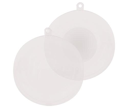 Plastic Ball with Cut Out Opening 80mm Pack of 10 - Educational Vantage