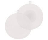 Plastic Ball with Cut Out Opening 80mm Pack of 10 - Educational Vantage