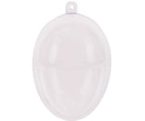 Plastic Egg Shape 80mm Pack of 10 - Educational Vantage