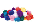 Pom Pom Coloured 50mm Pack of 50 - Educational Vantage