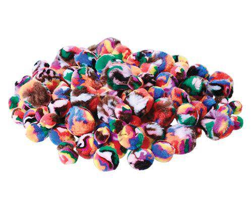 Pom Pom Rainbow Pack of 300 - Educational Vantage