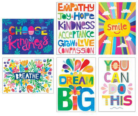 Classroom Kindness Poster A3 Pack of 6 - Educational Vantage