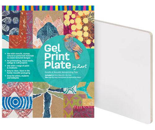 Gel Print Plate by Zart - Educational Vantage