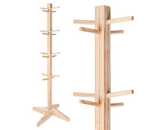 Wooden Smock Holder - Educational Vantage