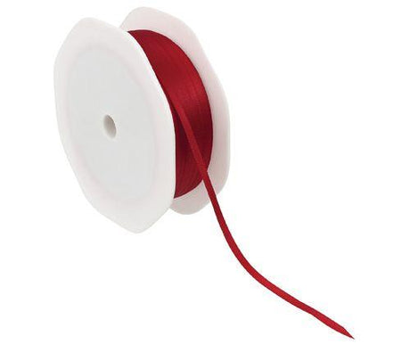 Satin Ribbon 3mm x 25m Roll - Educational Vantage