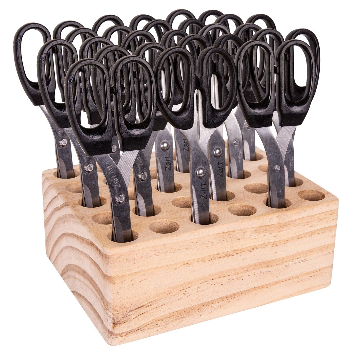 Wooden Scissors Holder - Educational Vantage