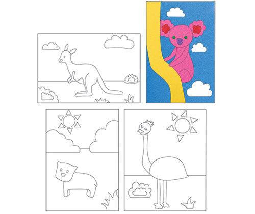 Sand Art Sheets Pack of 20 - Educational Vantage