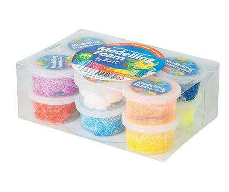 Modelling Foam Dough Coloured 20g Pack of 12 - Educational Vantage