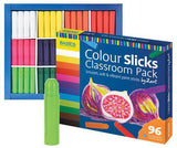 Slicks by Zart Colour Classpack Pack of 96 - Educational Vantage