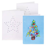 Stitch Cards Tree and Star Pack of 30 - Educational Vantage