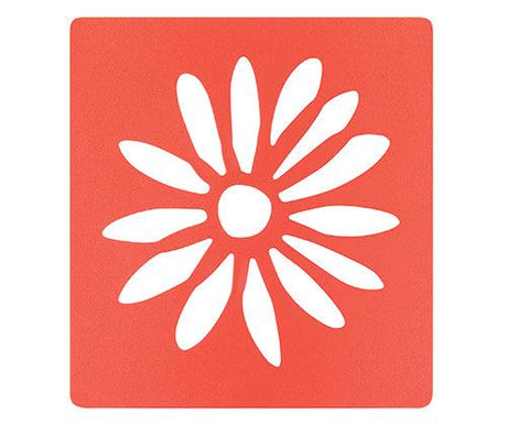 Flower Stencils 15.2 x 15.2cm Pack of 6 - Educational Vantage