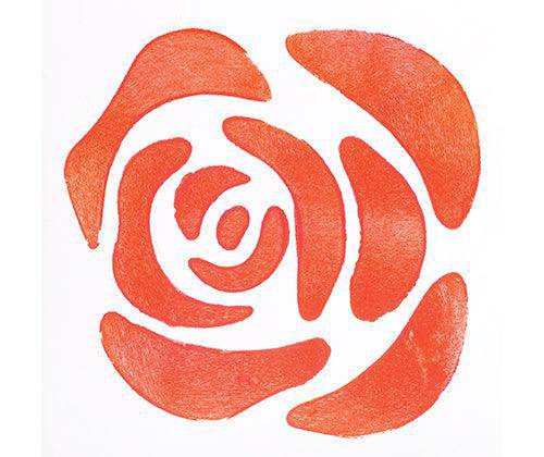 Flower Stencils 15.2 x 15.2cm Pack of 6 - Educational Vantage