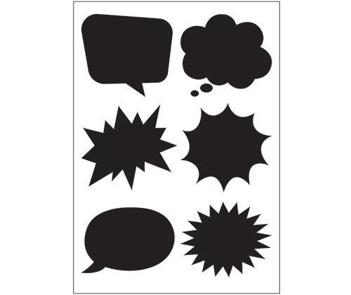 Pop Art Stencil Patterns by Zart Pack of 10 - Educational Vantage