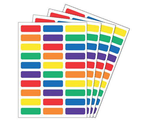 ColourSorts Classroom Organisers by Zart Labels Pack of 120 - Educational Vantage