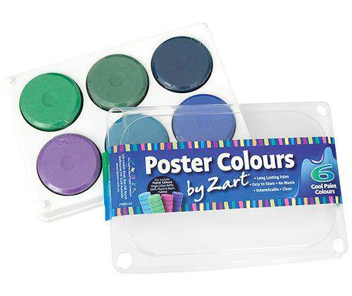 Poster Colours Paint Palettes by Zart - Educational Vantage