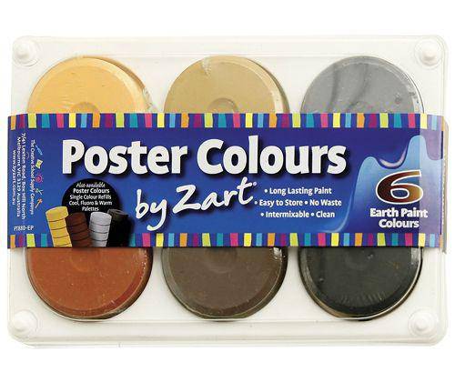 Poster Colours Paint Palettes by Zart - Educational Vantage