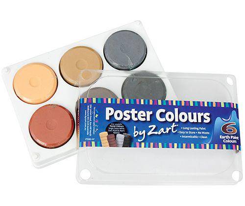 Poster Colours Paint Palettes by Zart - Educational Vantage