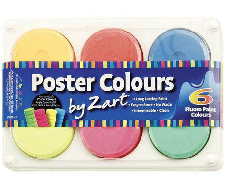 Poster Colours Paint Palettes by Zart - Educational Vantage