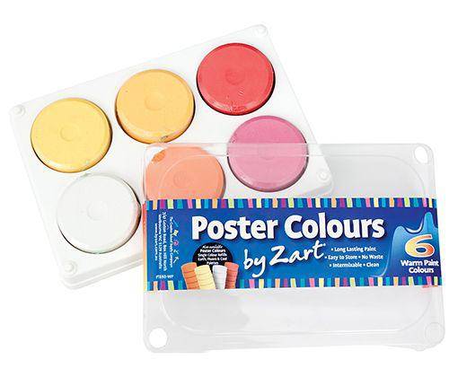 Poster Colours Paint Palettes by Zart - Educational Vantage