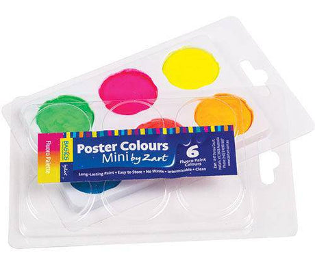 Poster Colours Paint Mini Palettes by Zart - Educational Vantage