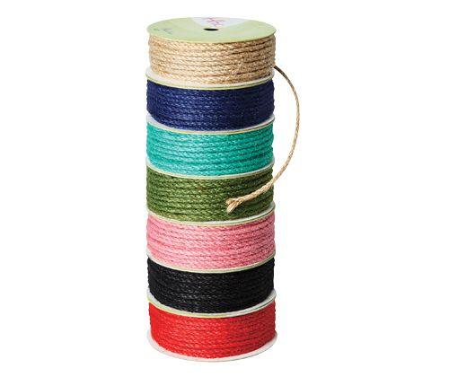 Jute String Coloured 15g Pack of 7 - Educational Vantage