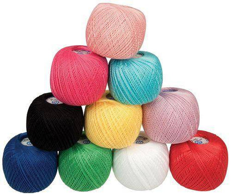 Perle #5 Coloured Cotton Thick Pack of 10 - Educational Vantage