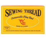 Sewing Thread Cololured 1000 yards Pack of 12 - Educational Vantage