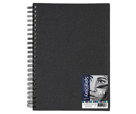 Hard Spiral Cover Diary A4 - Educational Vantage