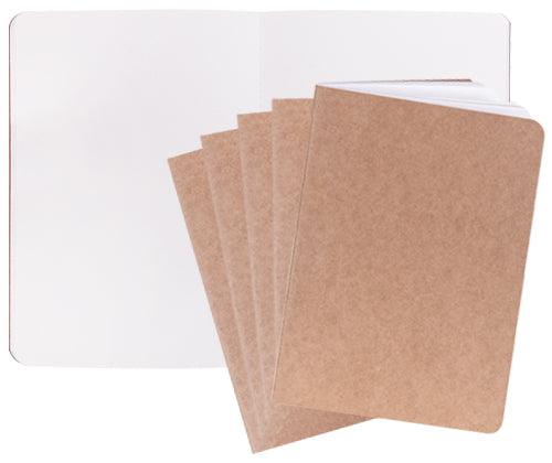 Soft Cover Sketchbook A5 Pack of 5 - Educational Vantage