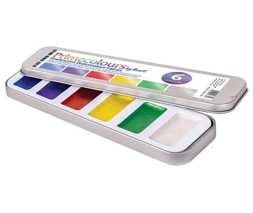 Zart Primecolours Pearlescent Watercolour Paints - Educational Vantage