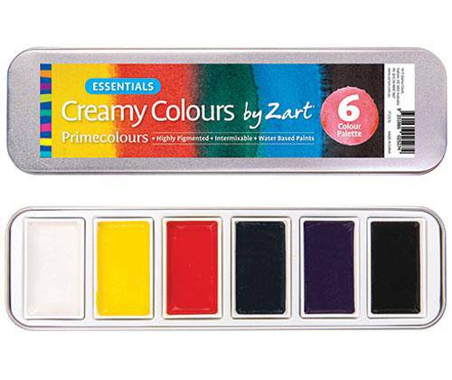 Creamy Colours Watercolour by Zart Essential - Educational Vantage