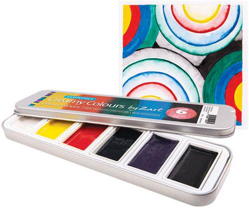 Creamy Colours Watercolour by Zart Essential - Educational Vantage