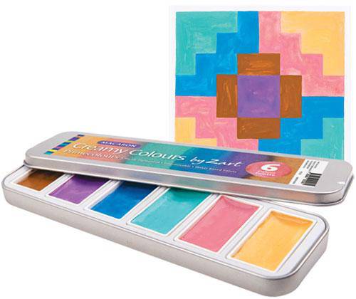 Creamy Colours Watercolours by Zart Macaron - Educational Vantage