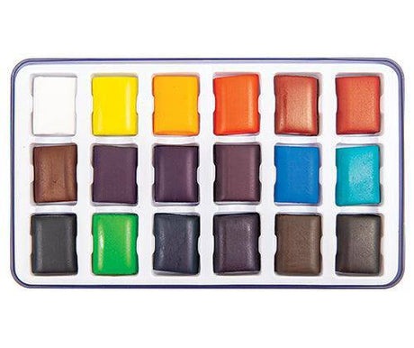 Primecolours Watercolour Palette Set of 18 - Educational Vantage