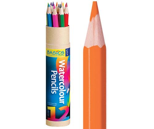 Zart Basics Coloured Watercolour Pencils - Educational Vantage