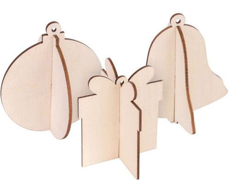 3D Festive Hangers Pack of 12 - Educational Vantage