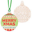 ColourMe Christmas Baubles Pack of 10 - Educational Vantage