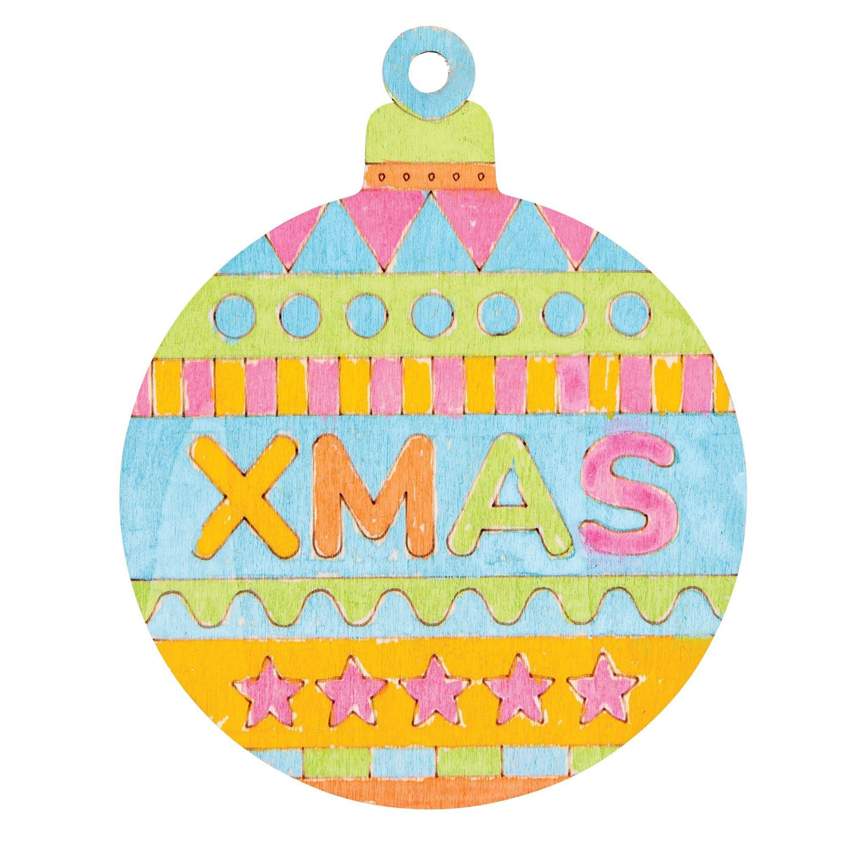 ColourMe Christmas Baubles Pack of 10 - Educational Vantage